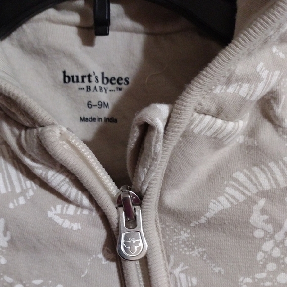 Cozy Cream Hooded Baby One Piece - Picture 2 of 3